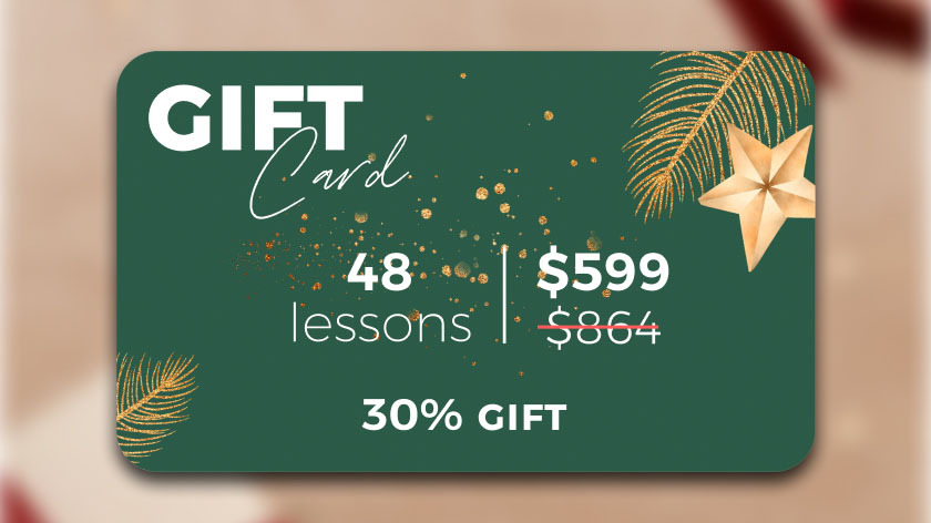 Gift Card_48 lessons