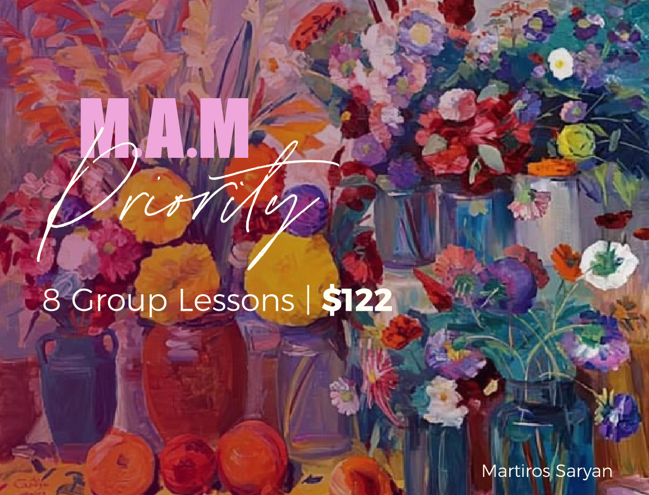 8 Group Lessons | $122 