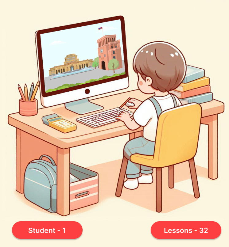 Armenian Language – 32-Lessons Package  $460