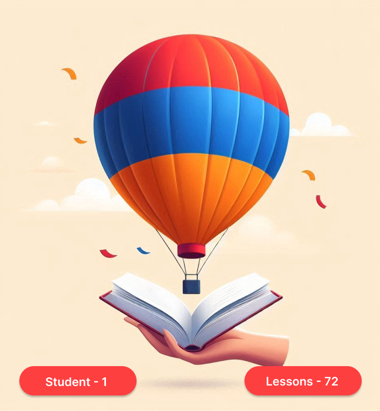 Armenian Language – 8-Lesson Package  $144