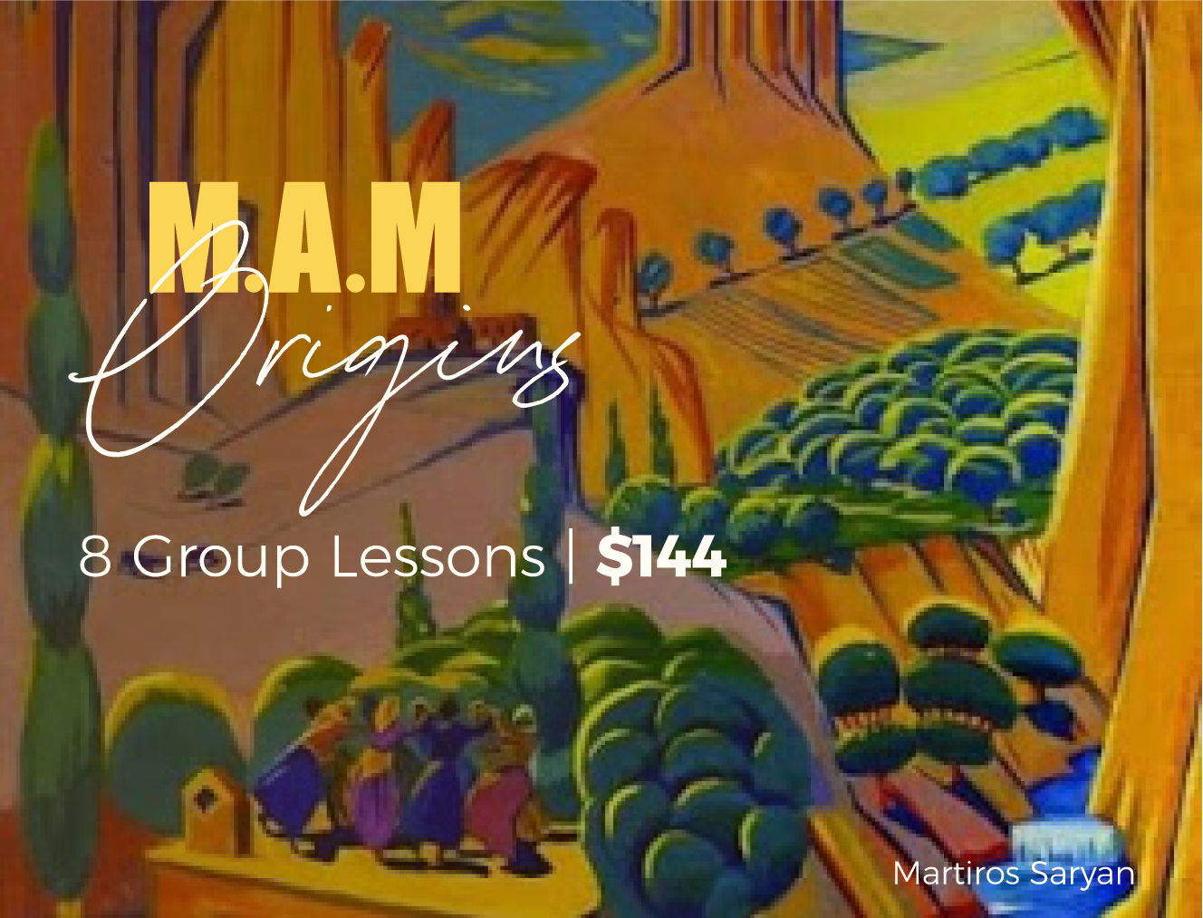8 Group Lessons | $144