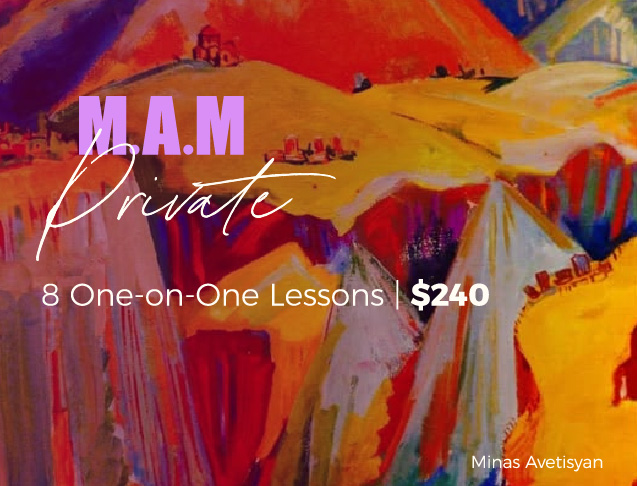 8 One-on-One Lessons | $240